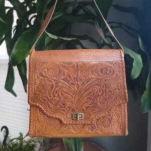 Southwestern Vintage Leather Purse